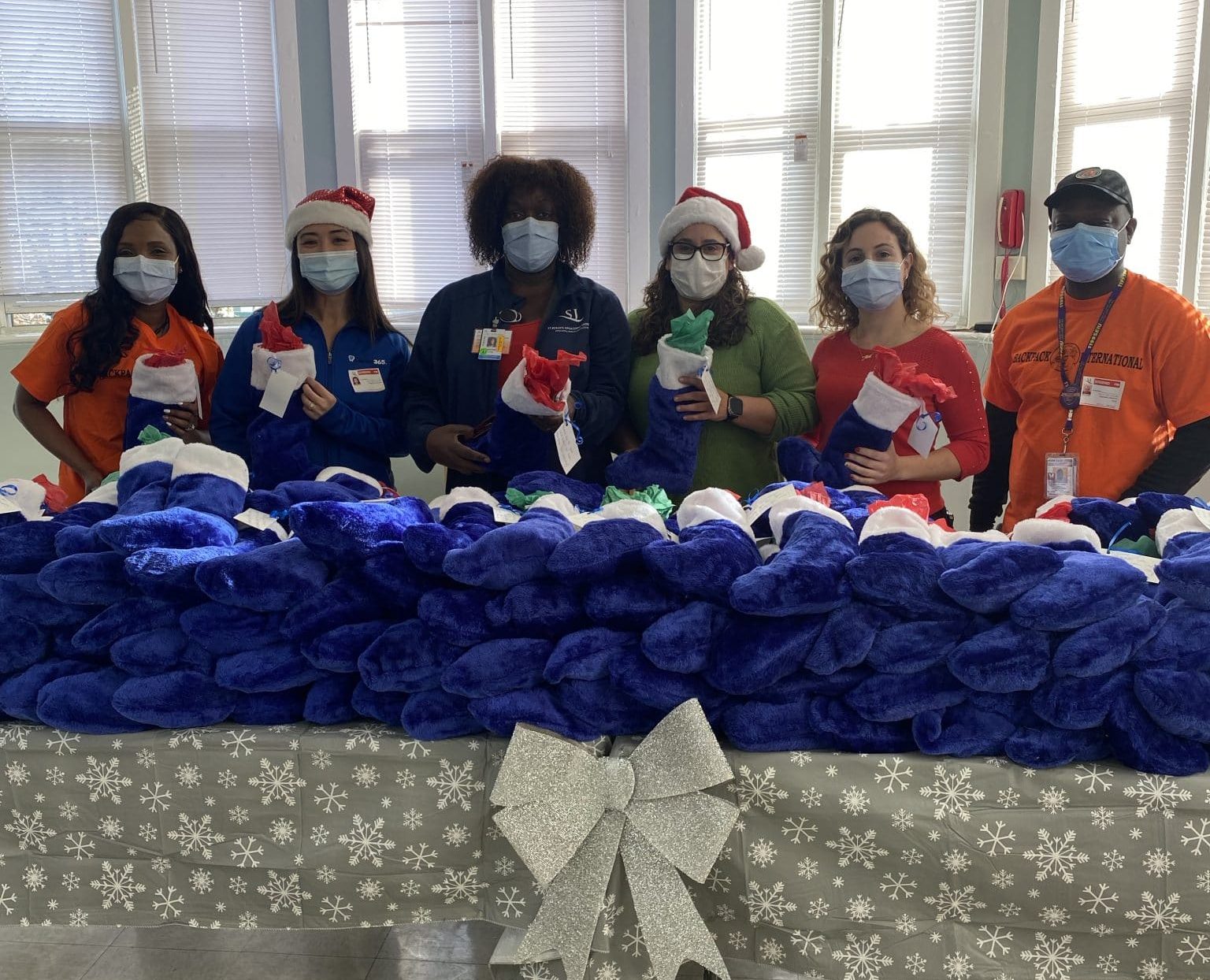 Dental365 Donates Holiday Stockings to Far Rockaway Hospital