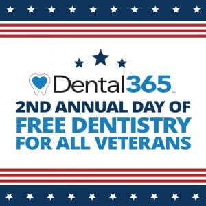 Dental365 to Provide Free Dental Services to Military Veterans